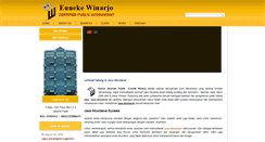 Desktop Screenshot of jasaakuntansi-euneke.com