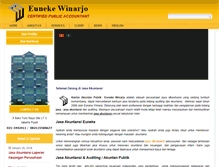 Tablet Screenshot of jasaakuntansi-euneke.com